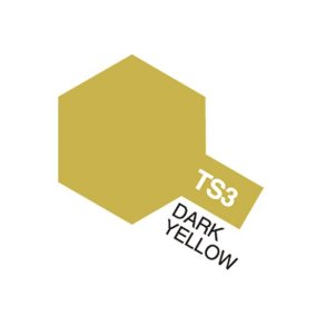 TS-3 Dark Yellow, spray 100 ml - Tamiya
